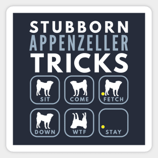 Stubborn Appenzeller Sennenhund Tricks - Dog Training Sticker